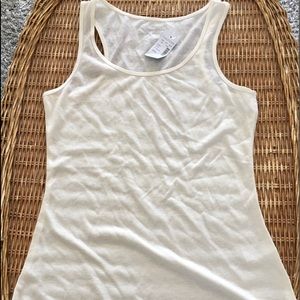 NWT Maurice’s shimmering Taupe Tank Small